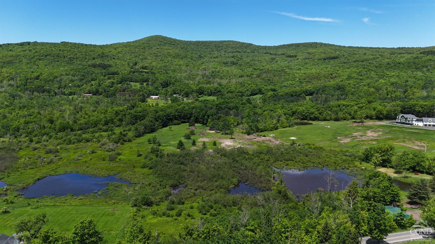 0 Mitchell Hollow Road Windham, NY 12496 - Photo 4 of 21 a view of a lush green hillside and a houses