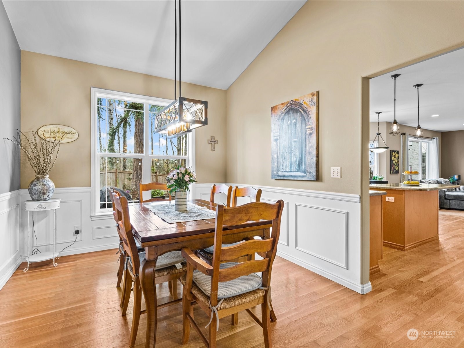 9506 Northeast 191st Street Bothell, WA 98011 - Photo 14 of 40 a dining room with furniture and window