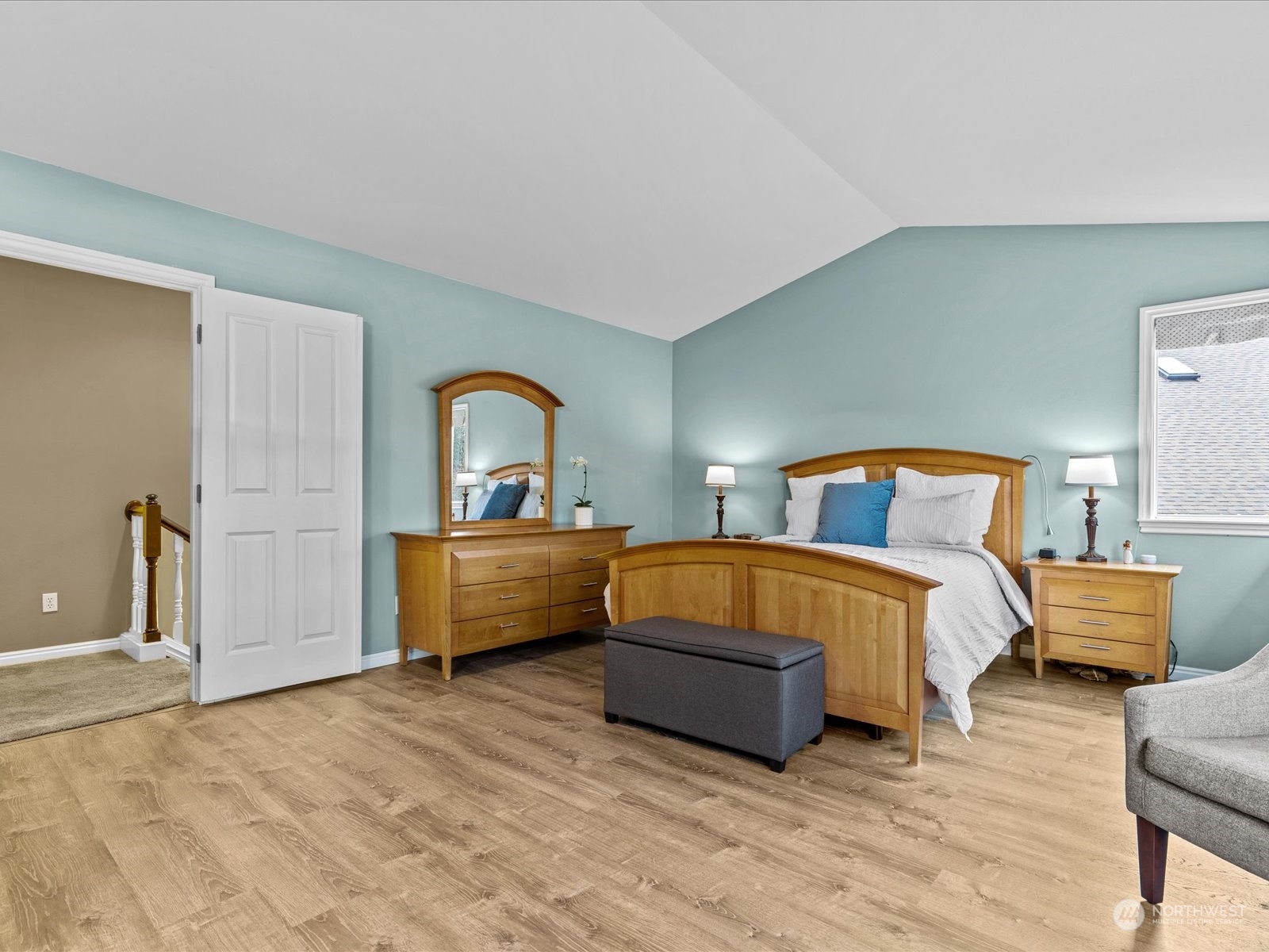 9506 Northeast 191st Street Bothell, WA 98011 - Photo 29 of 40 a bedroom with bed and a dresser