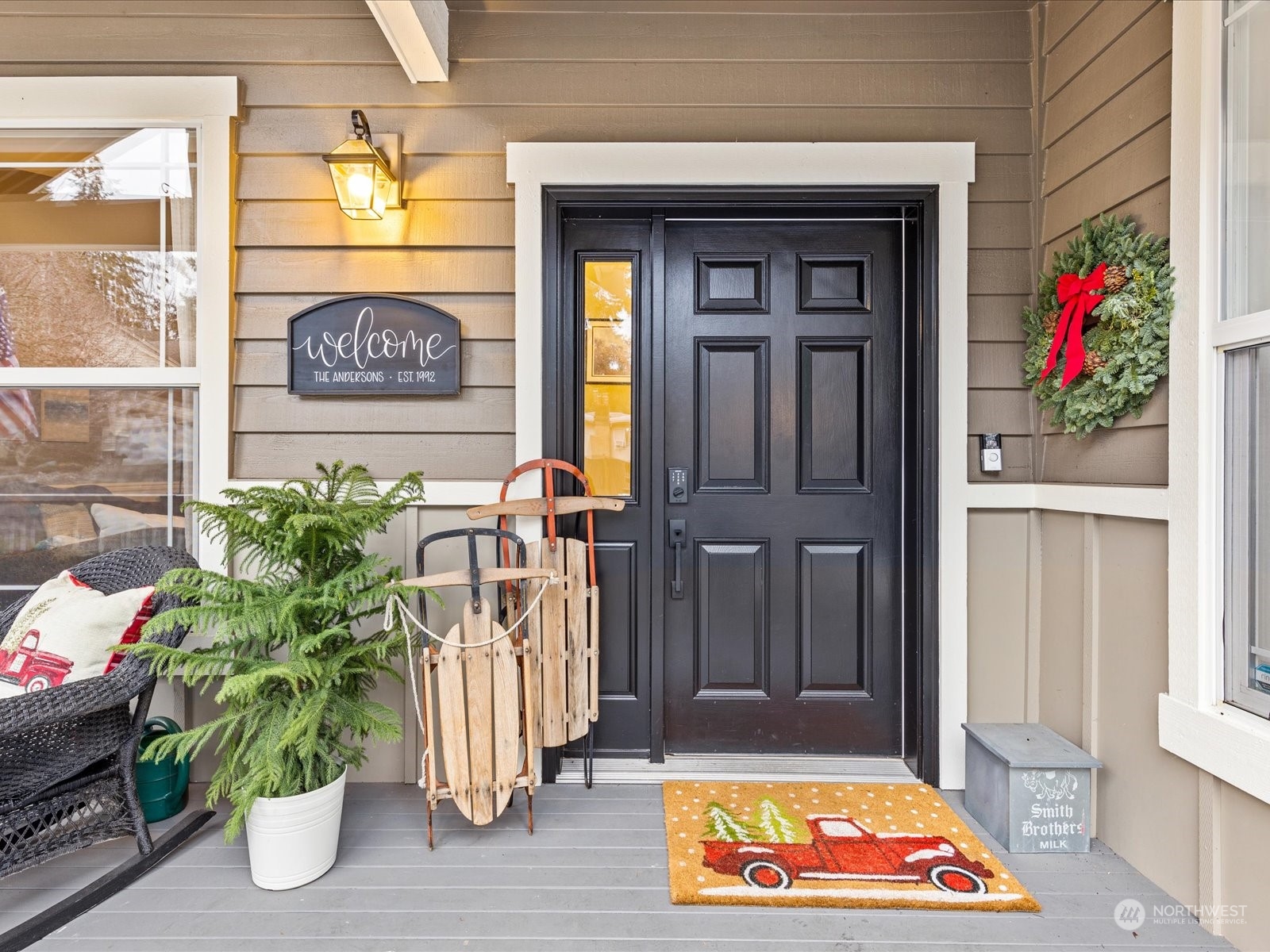 9506 Northeast 191st Street Bothell, WA 98011 - Photo 36 of 40 a view of front door of house with entryway