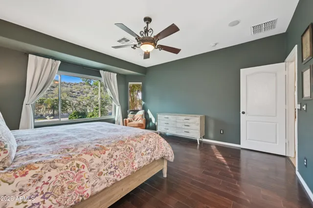 a view of a backyard of the house