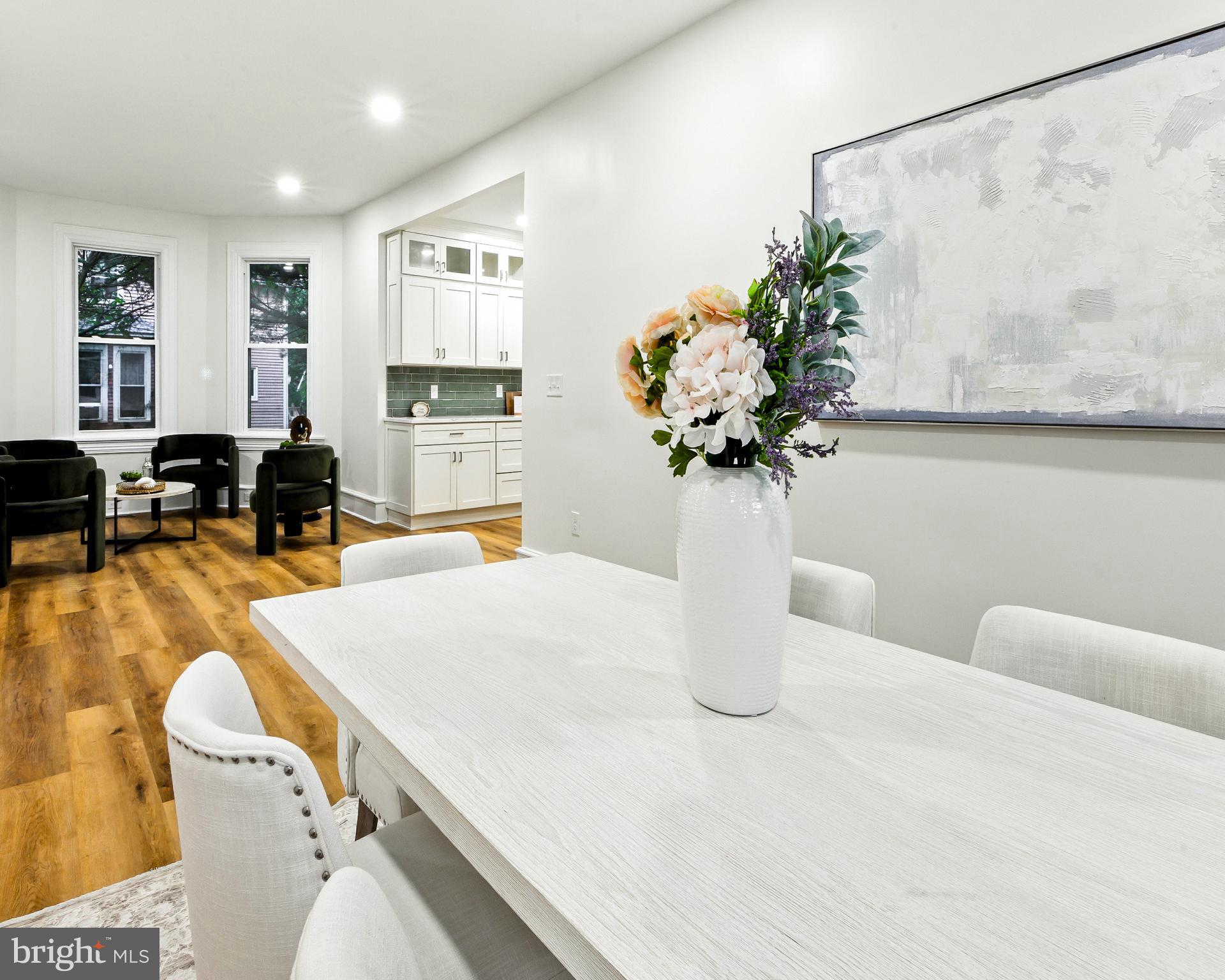 713 Main Street Riverton, NJ 08077 - Photo 6 of 36 a dining room with furniture and wooden floor