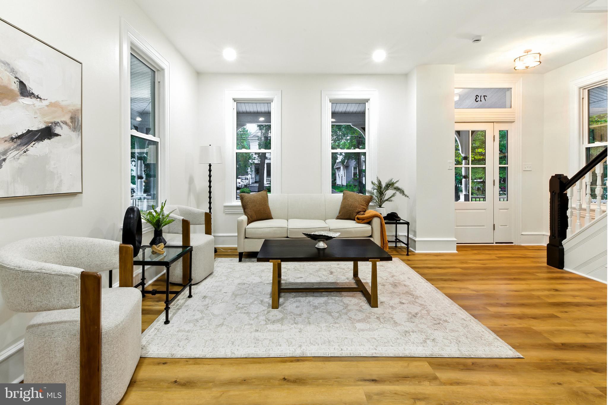 713 Main Street Riverton, NJ 08077 - Photo 8 of 36 a living room with furniture rug and window