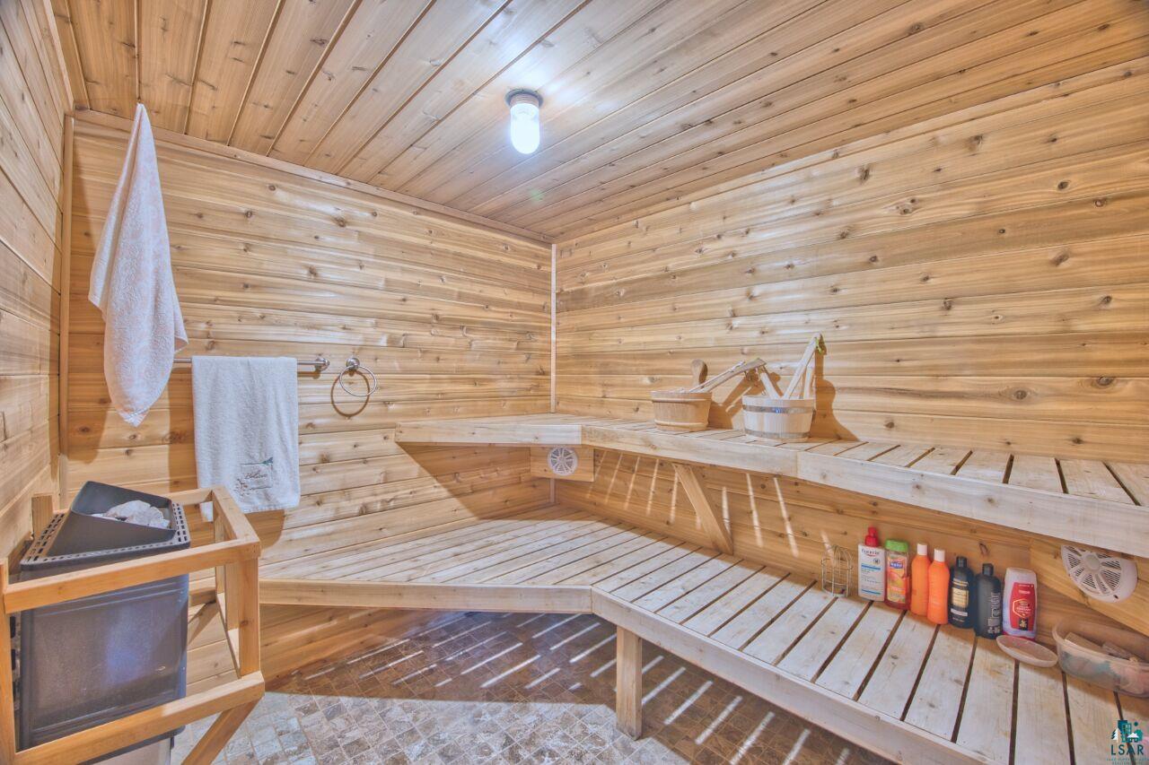 802 3rd Street Northwest Chisholm, MN 55719 - Photo 22 of 51 Relaxing sauna with wood walls