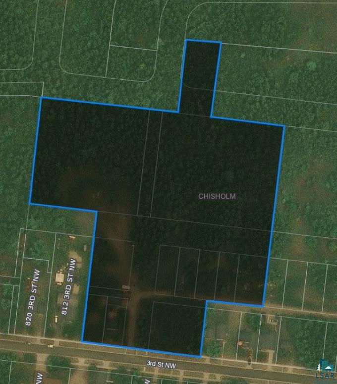 802 3rd Street Northwest Chisholm, MN 55719 - Photo 36 of 51 Aerial overview of property's location