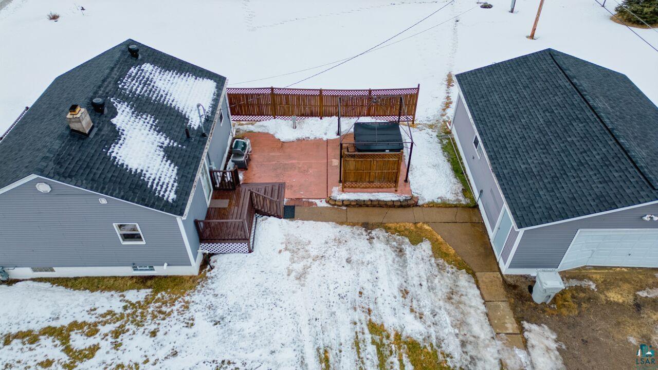 802 3rd Street Northwest Chisholm, MN 55719 - Photo 38 of 51 View of snowy aerial view