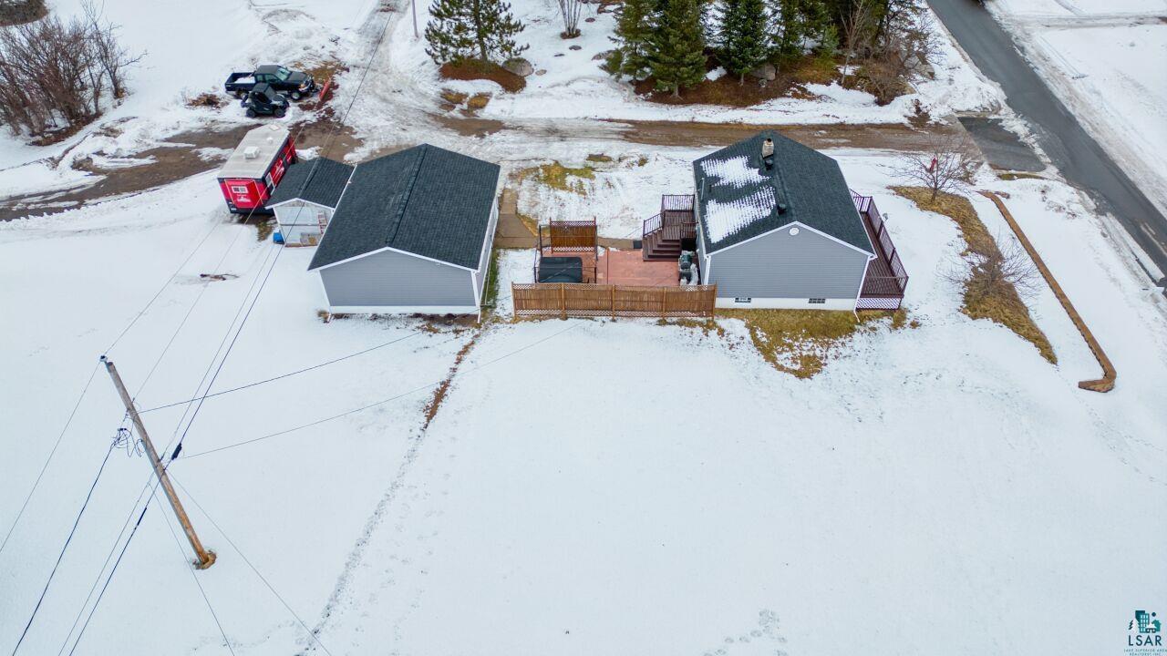 802 3rd Street Northwest Chisholm, MN 55719 - Photo 46 of 51 View of snowy aerial view
