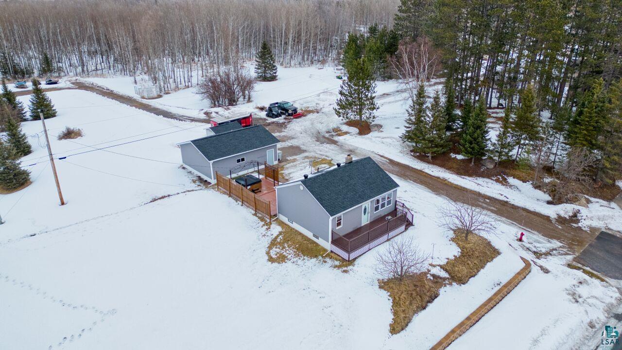 802 3rd Street Northwest Chisholm, MN 55719 - Photo 49 of 51 View of snowy aerial view