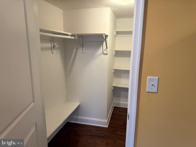 2630 Brentwood Road Northeast Washington, DC 20018 - Photo 9 of 10 a view of walk in closet with wooden floor