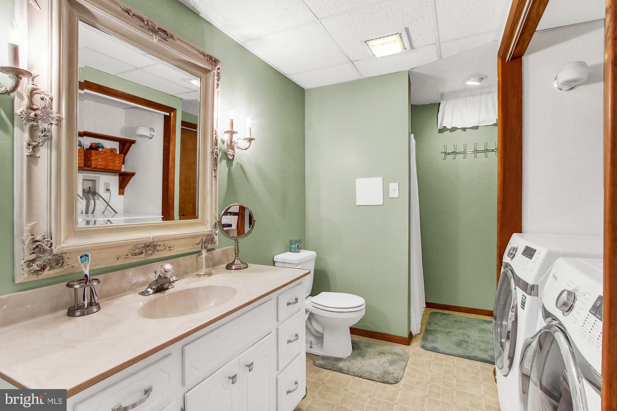 362 Bacon Road Red Lion, PA 17356 - Photo 30 of 42 Lower Level Bathroom/Laundry Room
