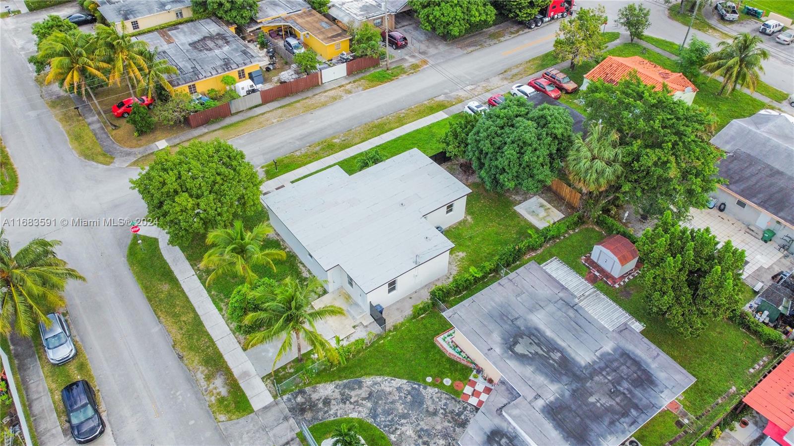 7120 Southwest 9th Street Miami, FL 33144 - Photo 20 of 25 an aerial view of a house