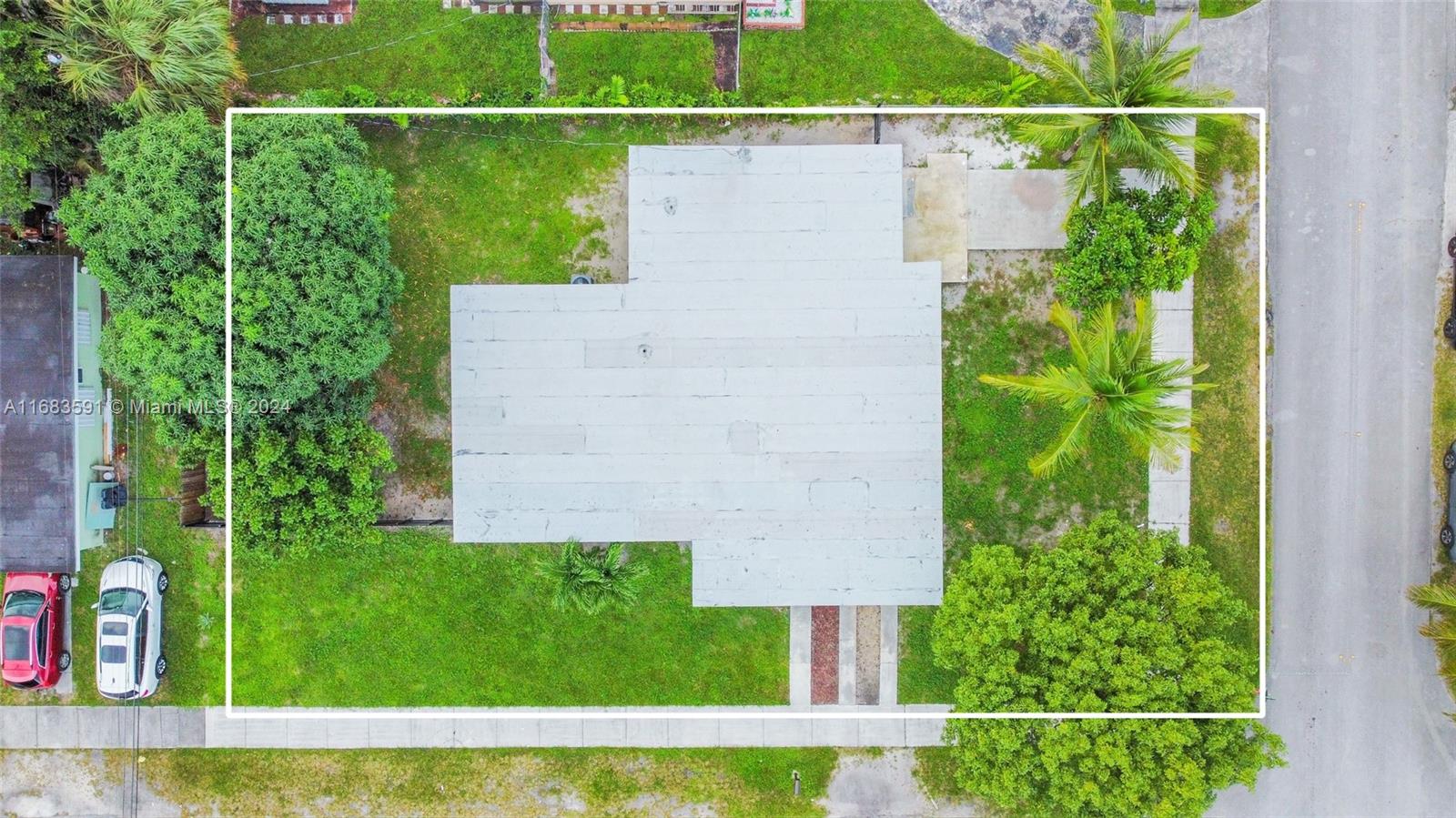 7120 Southwest 9th Street Miami, FL 33144 - Photo 2 of 25 a view of a garden from a balcony