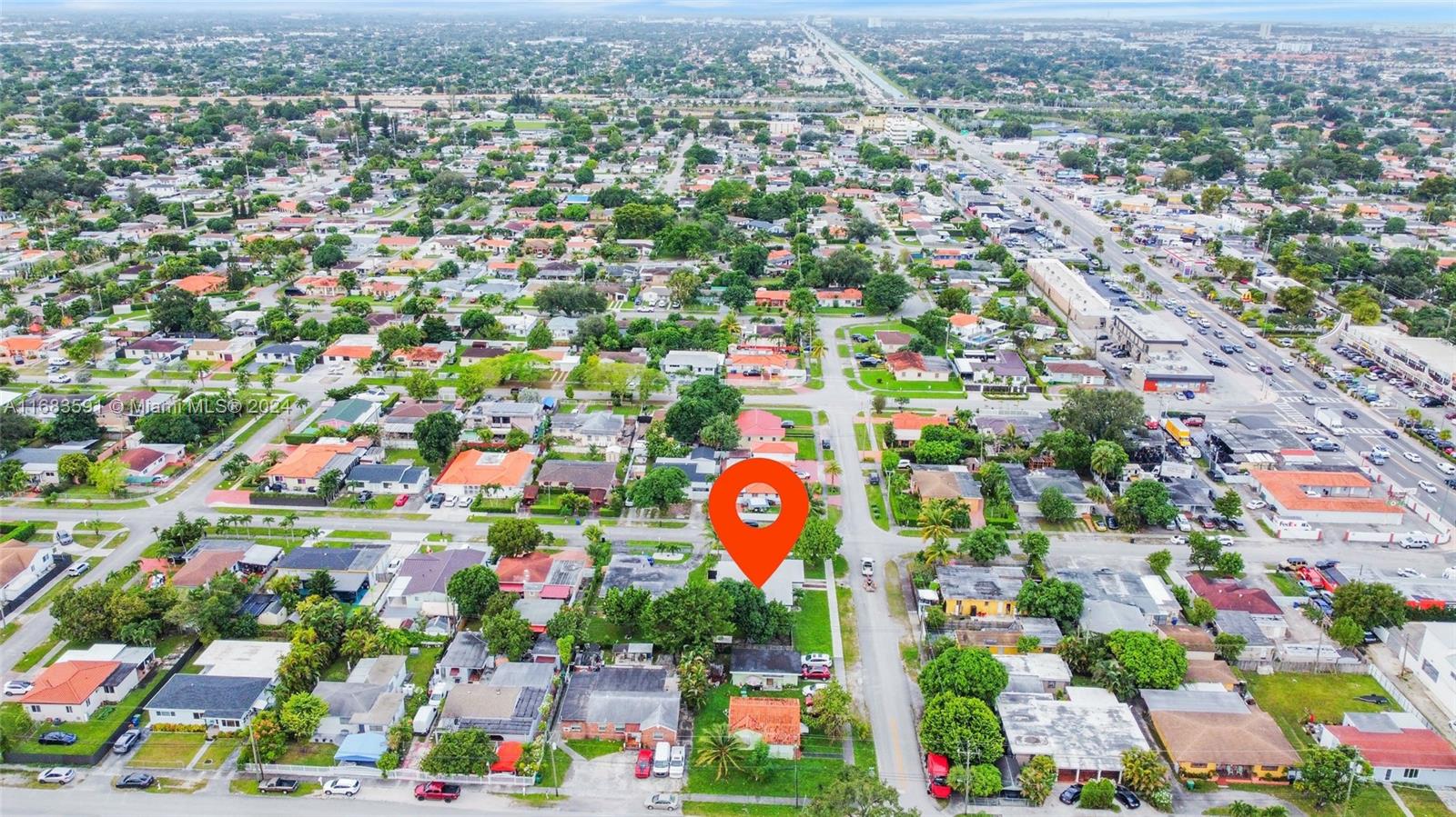 7120 Southwest 9th Street Miami, FL 33144 - Photo 25 of 25 an aerial view of city and green space