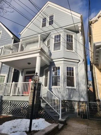 a view of a house with a deck