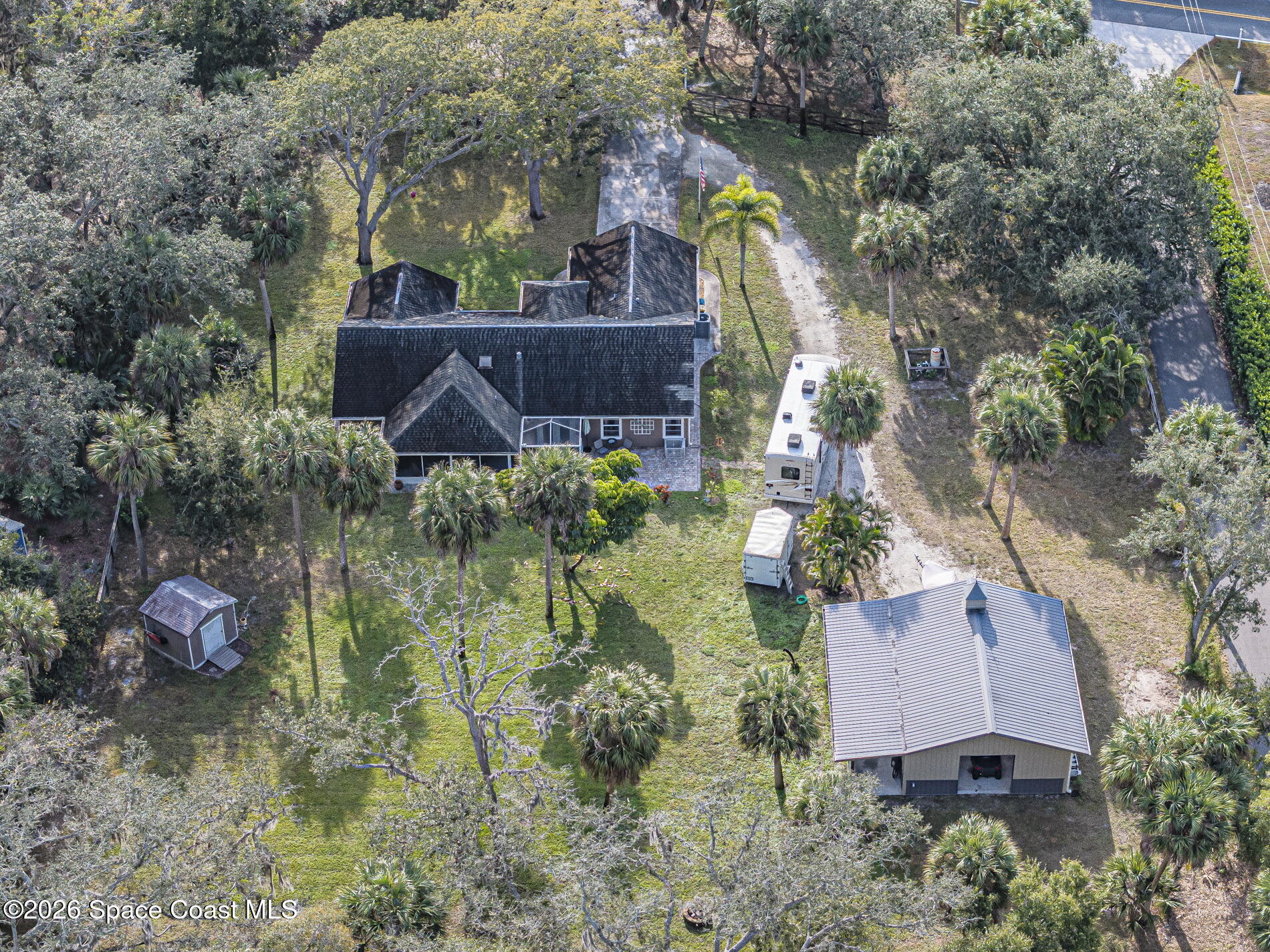 9673 Fleming Grant Road Sebastian, FL 32976 - Photo 4 of 32 Fleming Drone 001