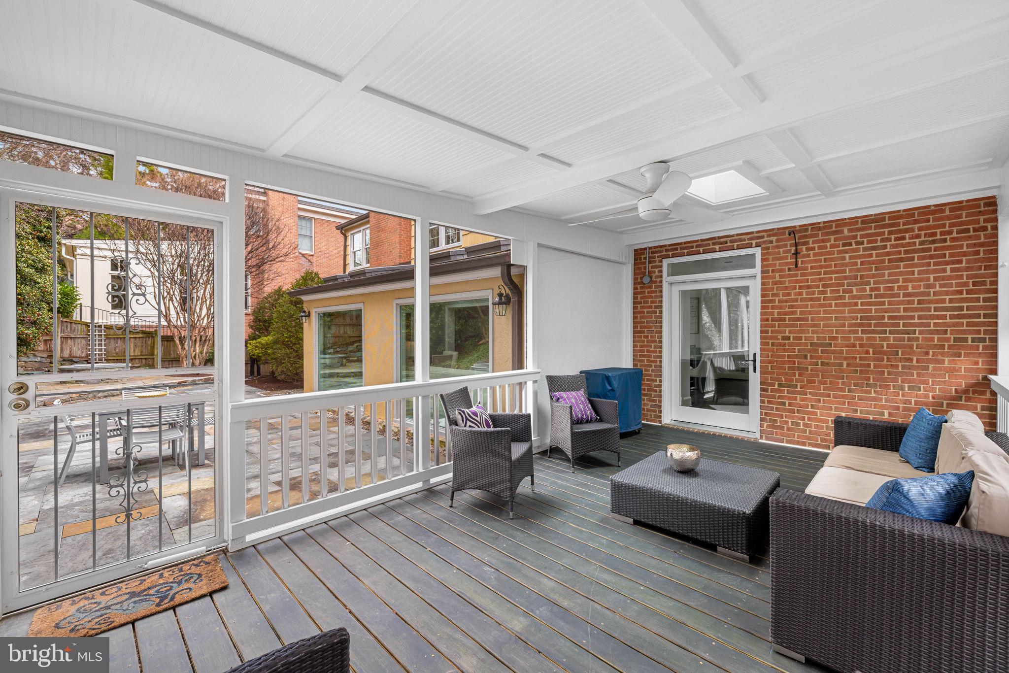 3121 Appleton Street Northwest Washington, DC 20008 - Photo 23 of 56 Screened Porch