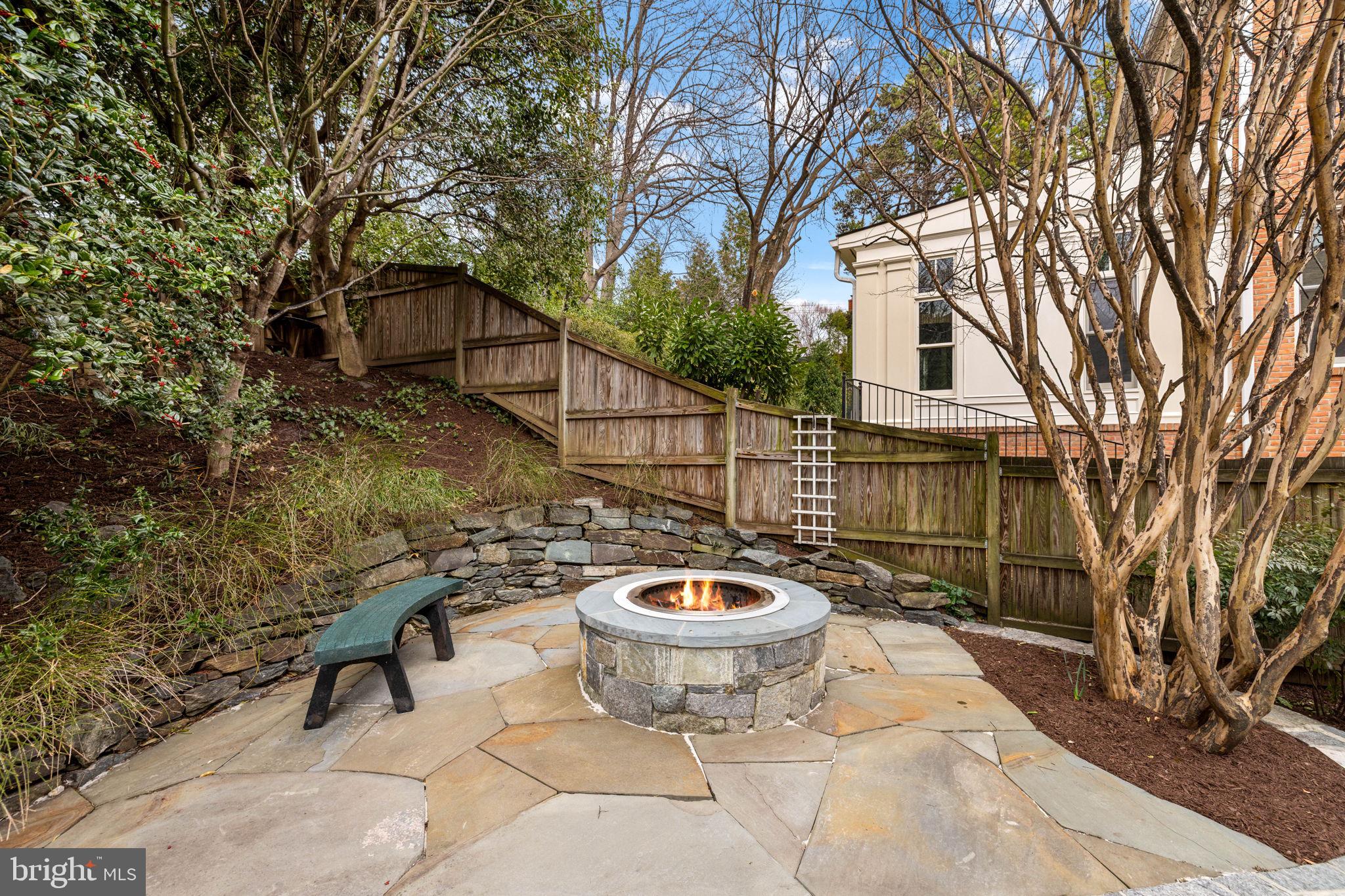 3121 Appleton Street Northwest Washington, DC 20008 - Photo 54 of 56 Firepit