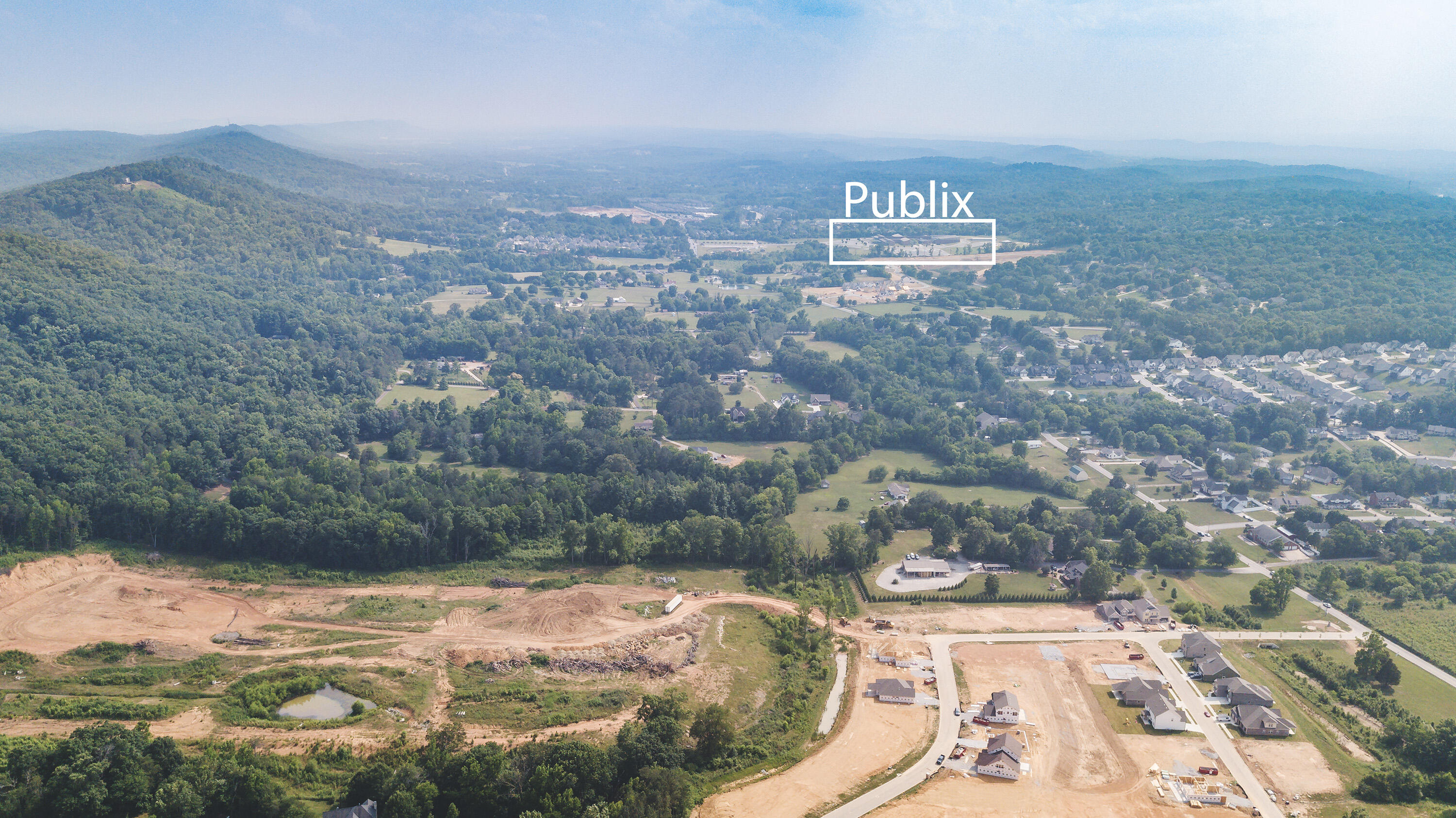 9675 Switchback Trail Ooltewah, TN 37363 - Photo 9 of 24 2822 Waterfall Tr_Aerial 7_labeled