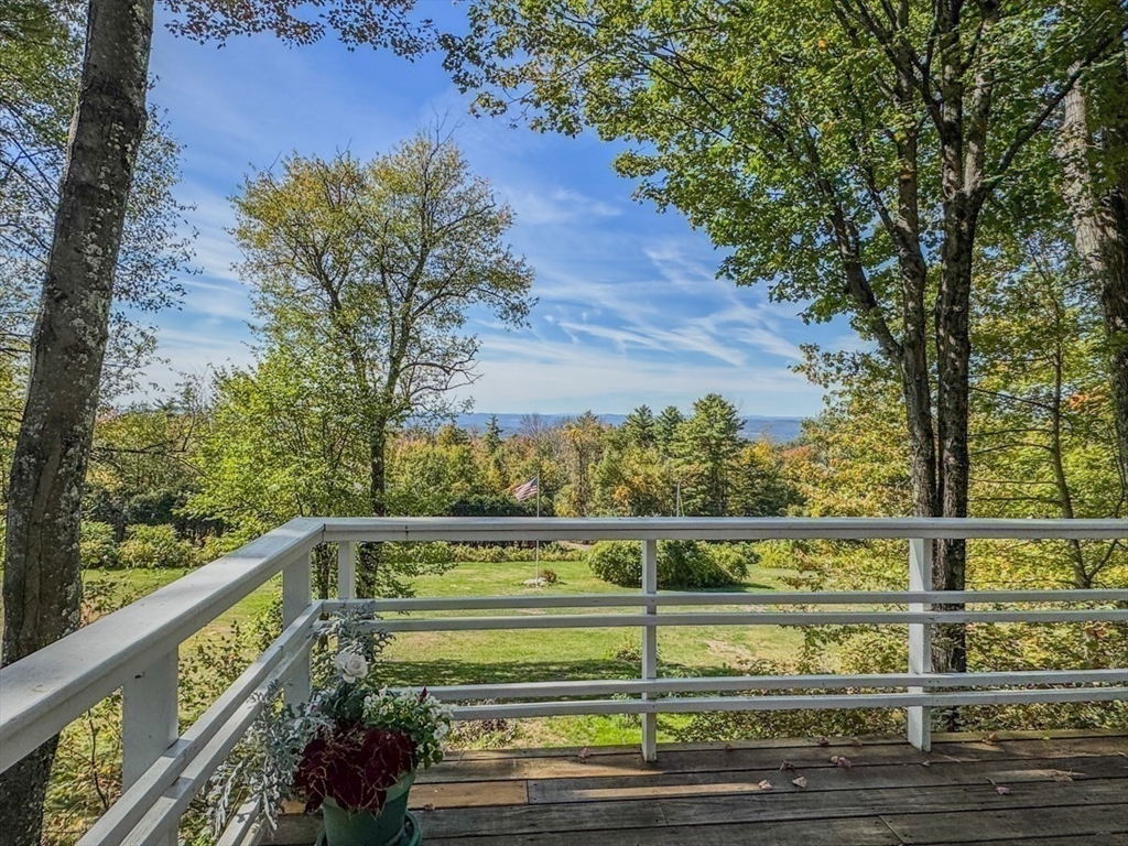 261 Old Wendell Road Northfield, MA 01360 - Photo 13 of 42 a view of a two chairs on the roof deck