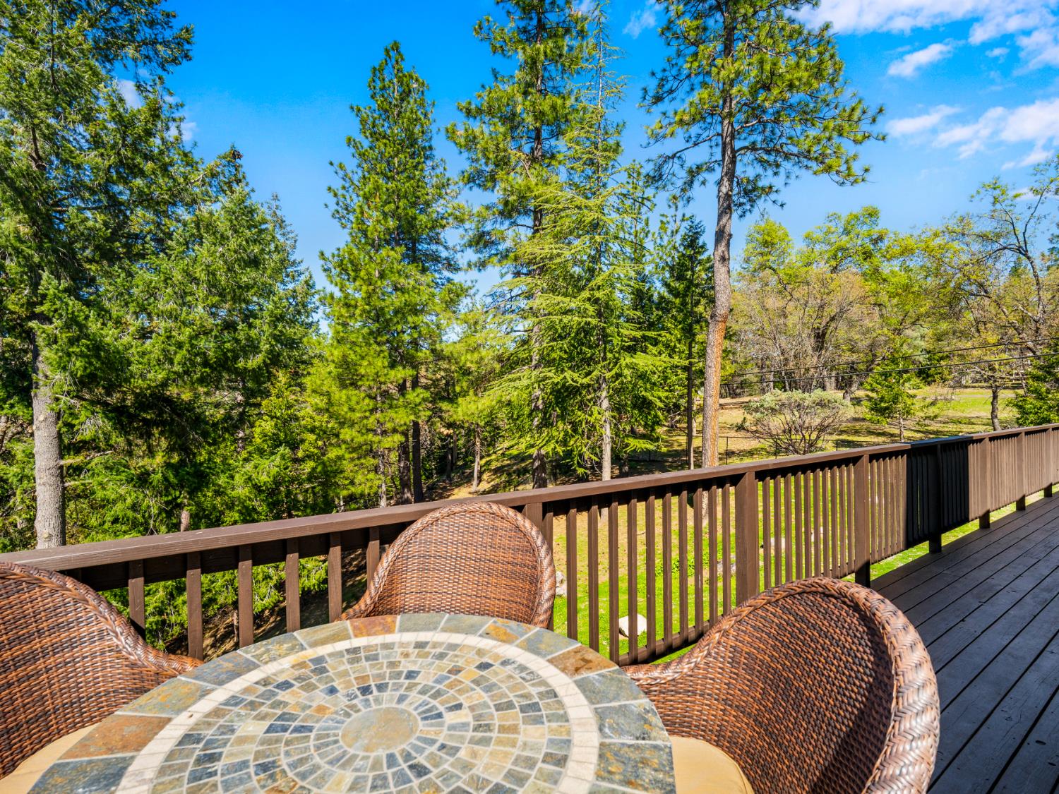5031 Shooting Star Road Pollock Pines, CA 95726 - Photo 15 of 53 wrap around deck with views on three sides