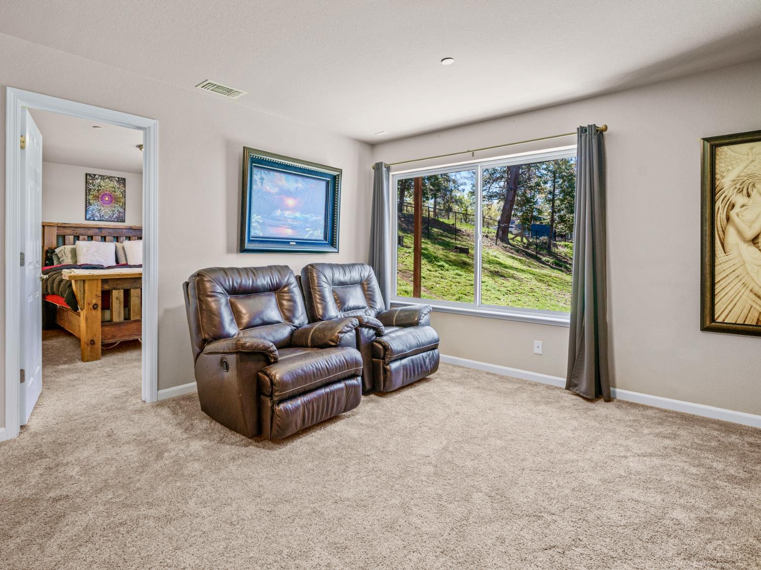 5031 Shooting Star Road Pollock Pines, CA 95726 - Photo 25 of 53 downstairs bonus room for watching the game, exercising, or enjoying your hobbies
