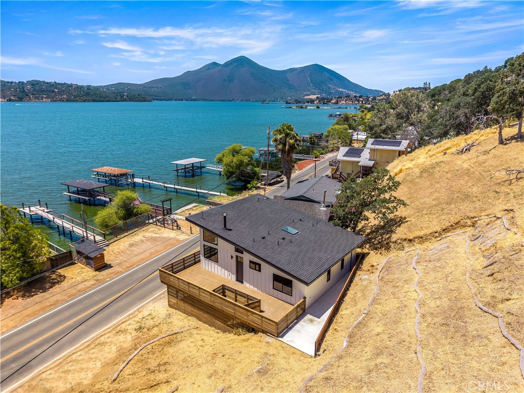 12630 Lakeshore Drive Clearlake, CA 95422 - Photo 51 of 73 a view of a terrace with a lake view