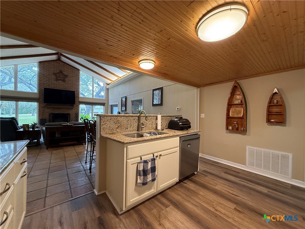 2701 Leary Lane Victoria, TX 77901 - Photo 19 of 48 a kitchen with stove and cabinets