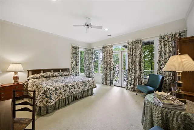 a view of balcony and deck