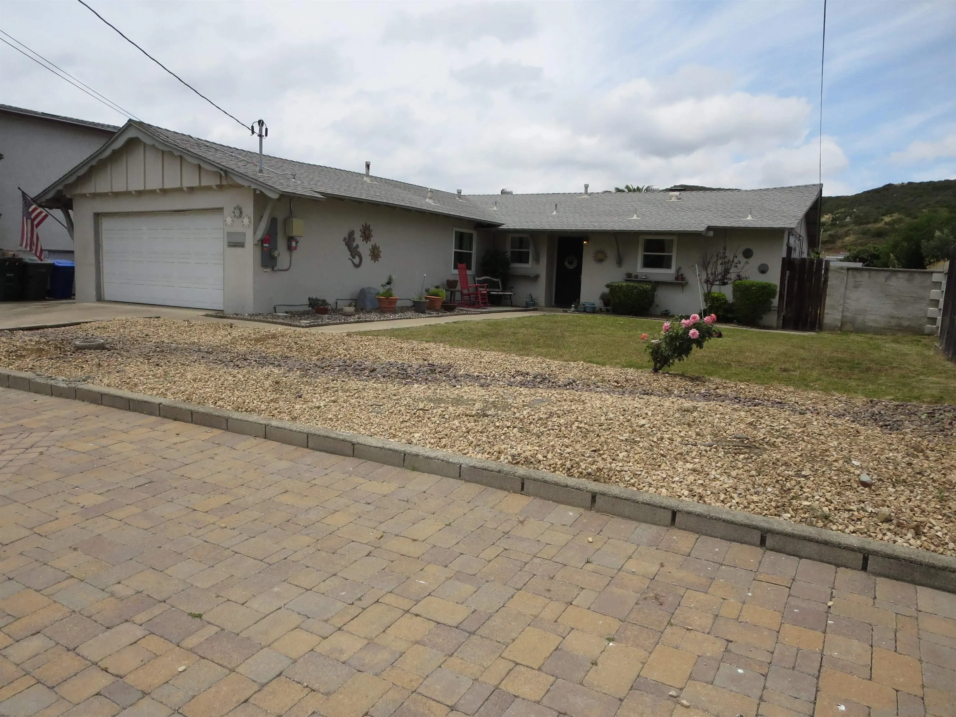 13516 Frame Road Poway, CA 92064 - Photo 38 of 39 a view of a house with a backyard