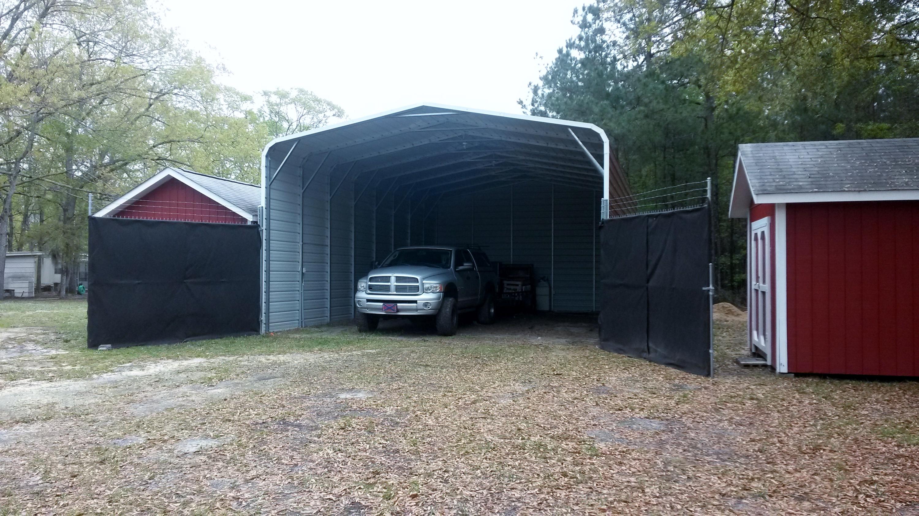 boat shed/cartport
