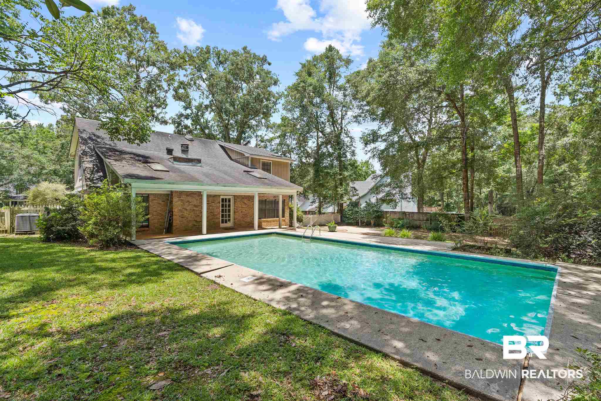 7951 Suzanne Way Mobile, AL 36695 - Photo 2 of 35 Fenced backyard with a pool and tool shed!