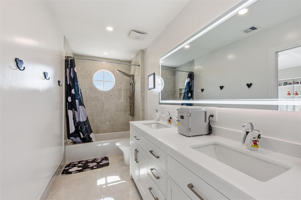 17331 Southwest 33rd Street Miramar, FL 33029 - Photo 45 of 53 a bathroom with a sink double vanity