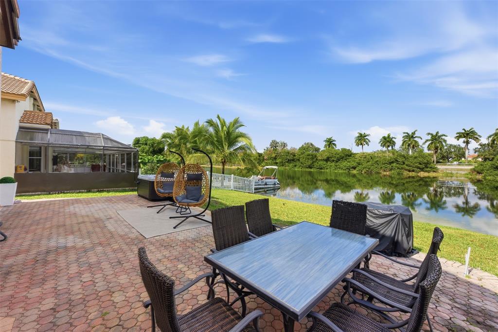 17331 Southwest 33rd Street Miramar, FL 33029 - Photo 49 of 53 a view of a patio with swimming pool