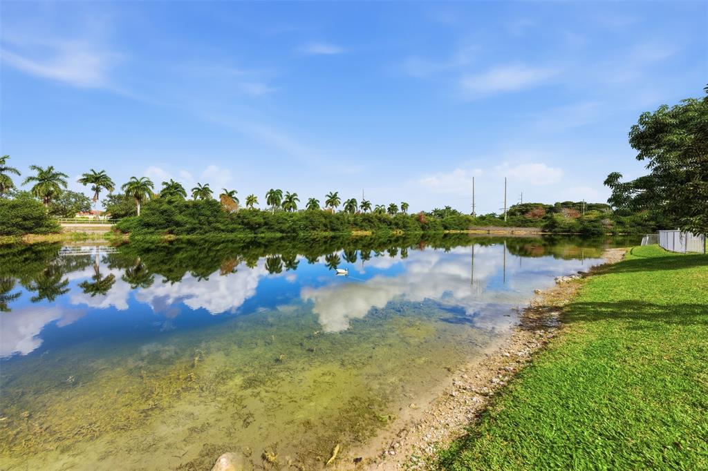 17331 Southwest 33rd Street Miramar, FL 33029 - Photo 52 of 53 a view of a lake from a yard