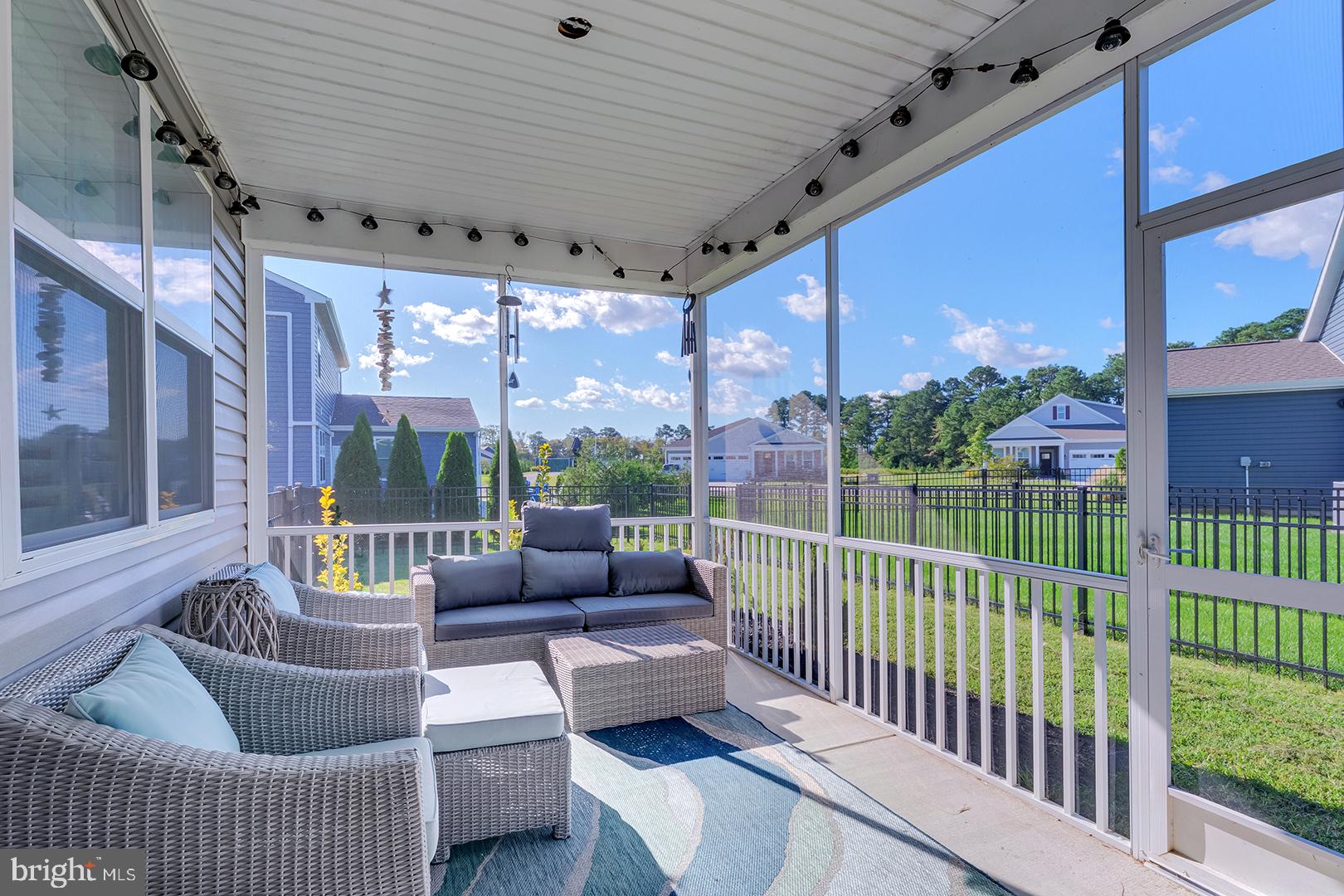 15496 Crape Myrtle Road Milton, DE 19968 - Photo 4 of 64 Cozy screened porch