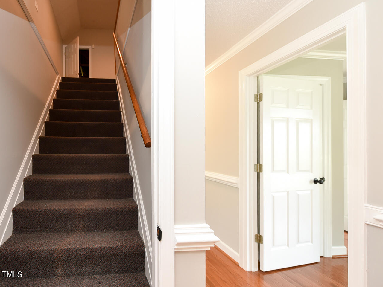 232 Mitchell Farm Road Goldsboro, NC 27530 - Photo 50 of 82 a view of staircase with white walls