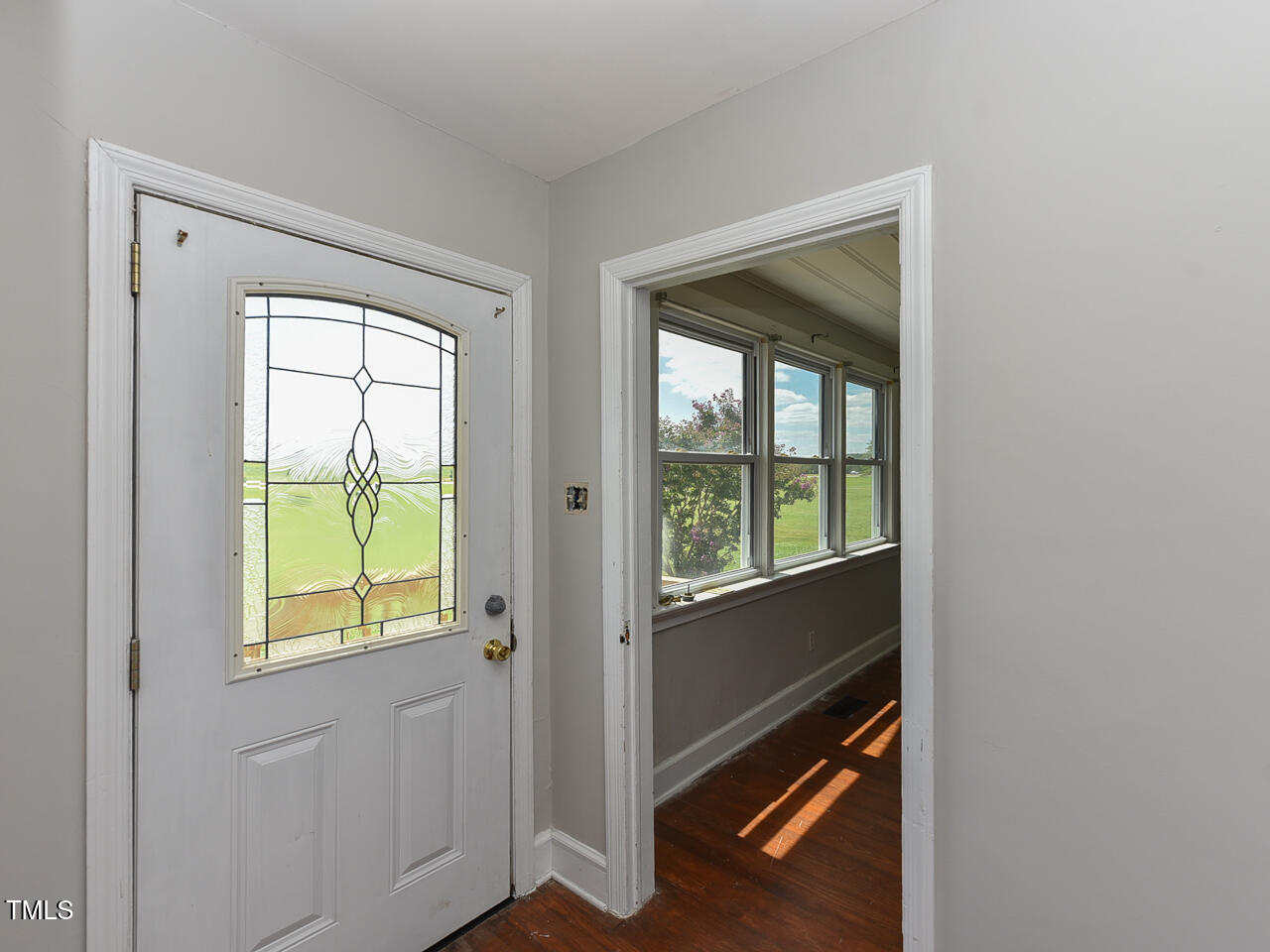 232 Mitchell Farm Road Goldsboro, NC 27530 - Photo 66 of 82 a view of an entryway with wooden floor