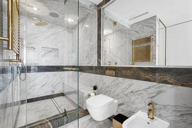 a view of a lake with a big yard