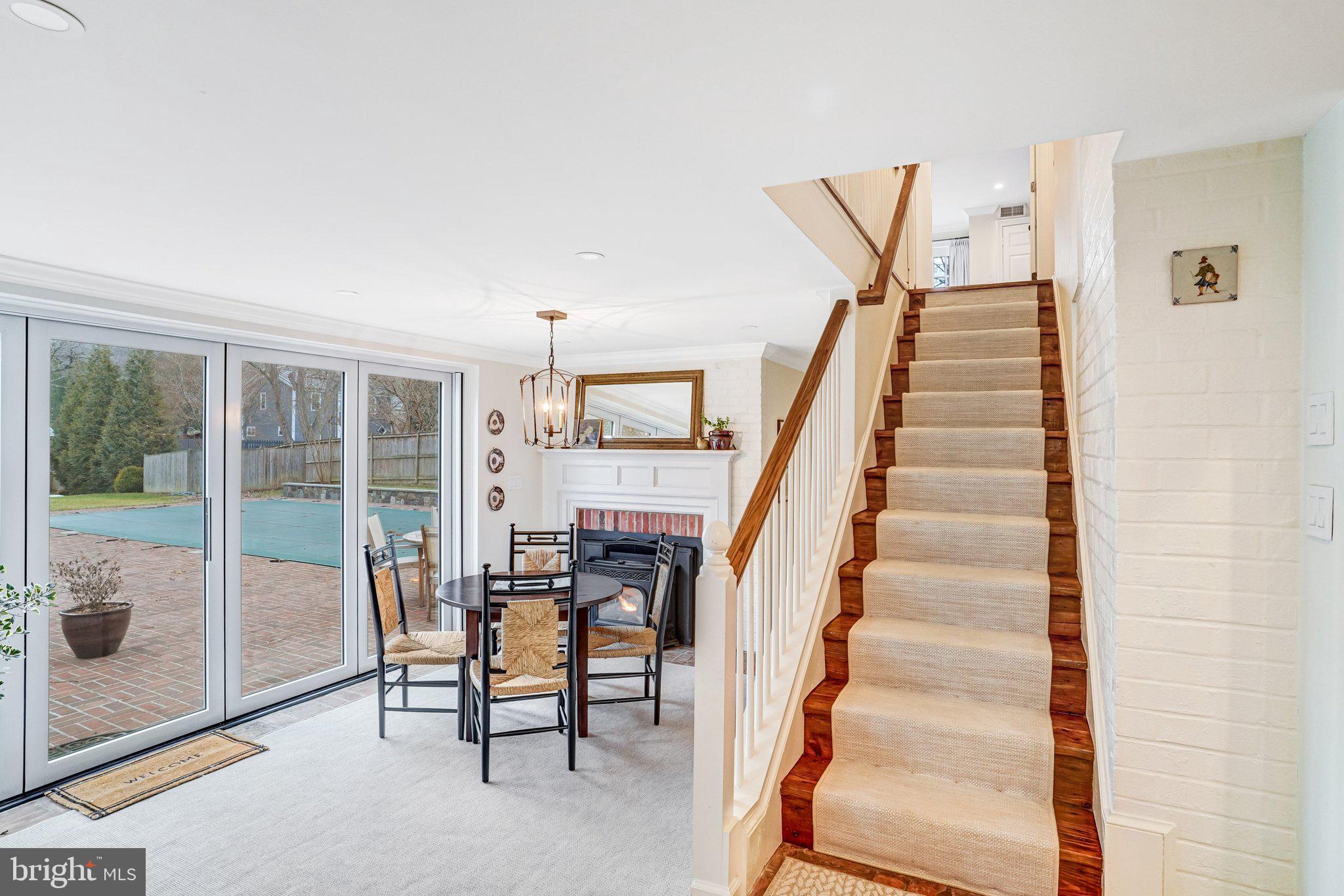 7153 Main Street Clifton, VA 20124 - Photo 25 of 77 a view of entryway and hall with wooden floor