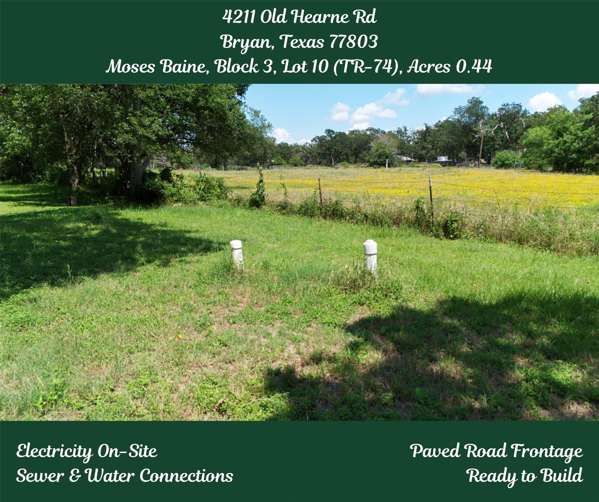4211 Old Hearne Road Bryan, TX 77803 - Photo 11 of 19 a view of a field