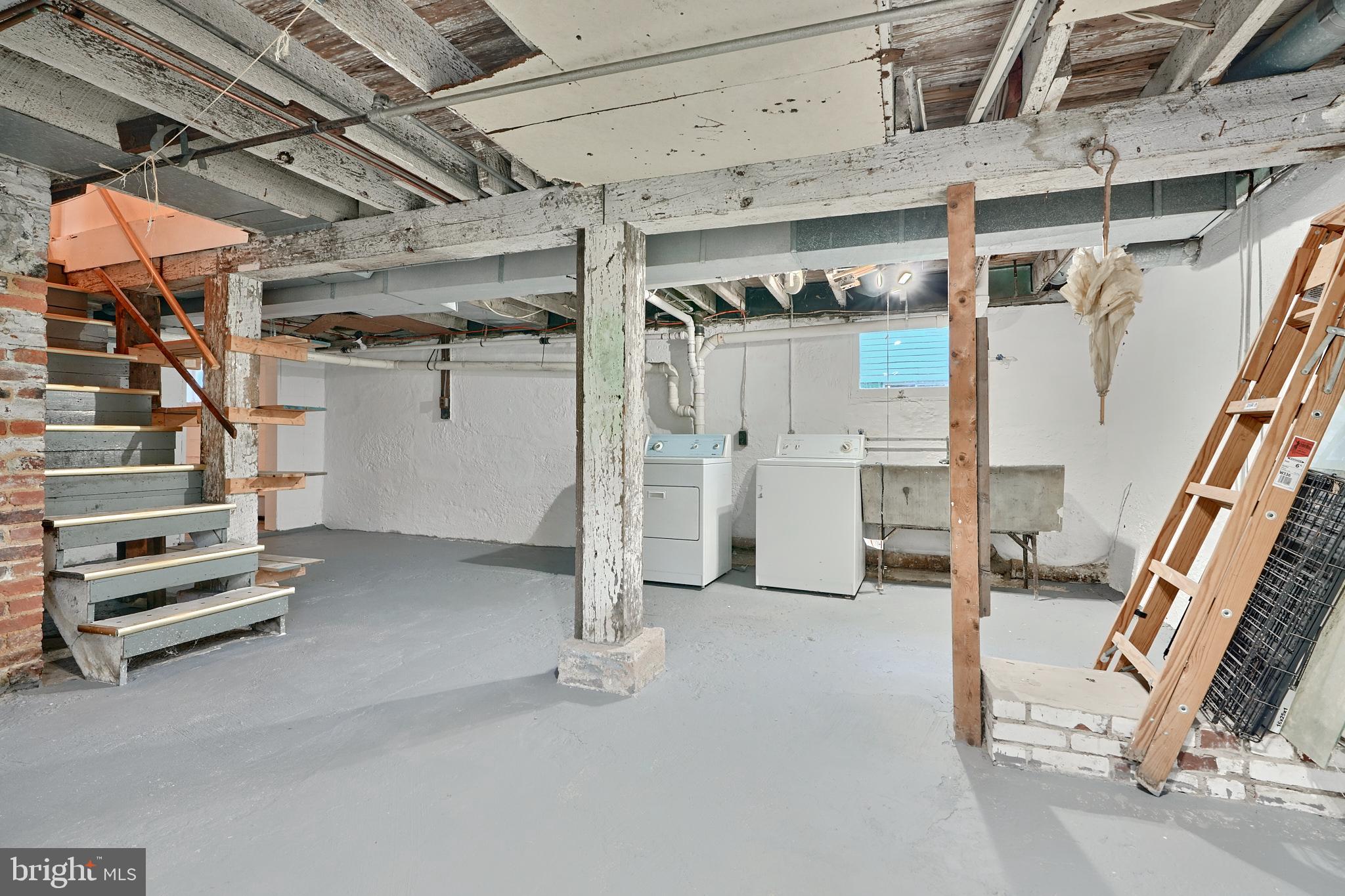 737 Anneslie Road Baltimore, MD 21212 - Photo 48 of 54 Oversized Unfinished Basement