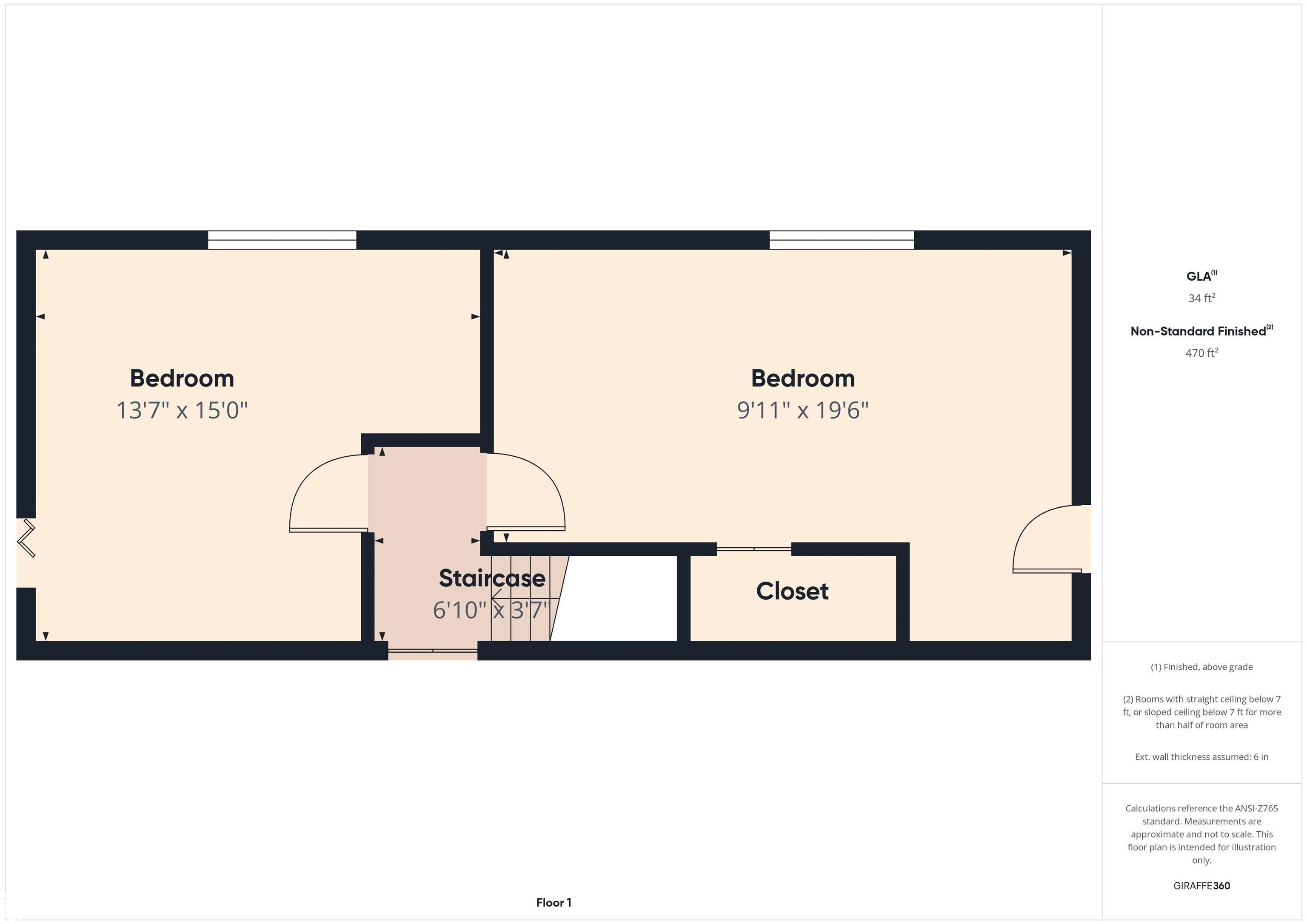 3370 Mississippi River Road Keokuk, IA 52632 - Photo 69 of 70 Upper level floor plan