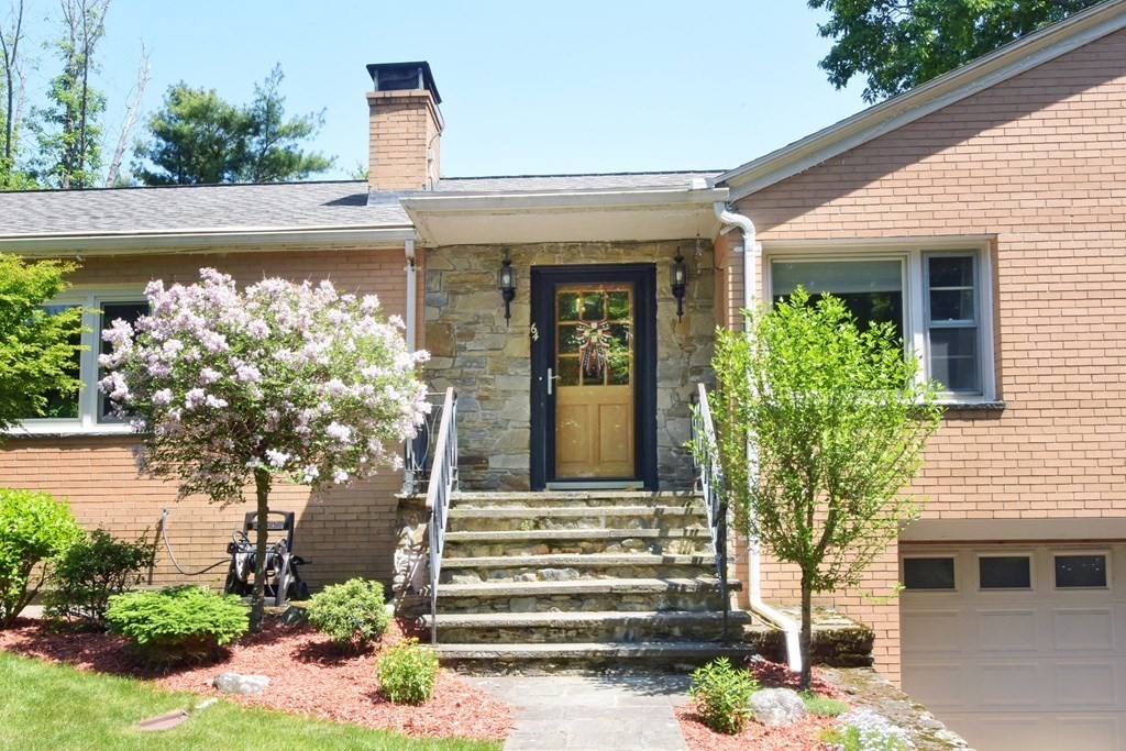 64 Kinnicutt Road Worcester, MA 01602 - Photo 38 of 38 a front view of a house with plants
