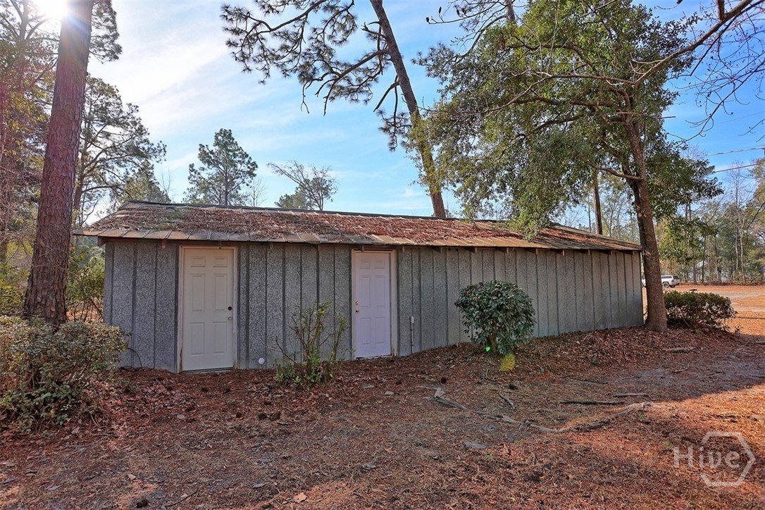 820 Ebenezer Road Rincon, GA 31326 - Photo 56 of 74 STORAGE SHED BEHIND HOME
