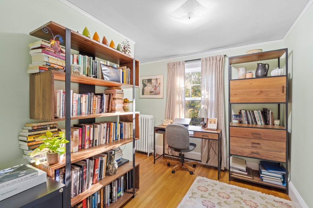 30 Burlington Street Lexington, MA 02420 - Photo 27 of 34 a reading room with lots of furniture and a book shelf