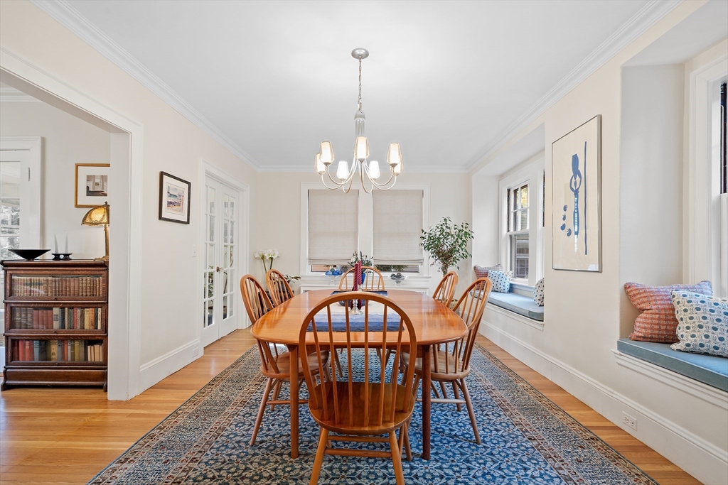 30 Burlington Street Lexington, MA 02420 - Photo 7 of 34 a view of a dining room with furniture window and wooden floor