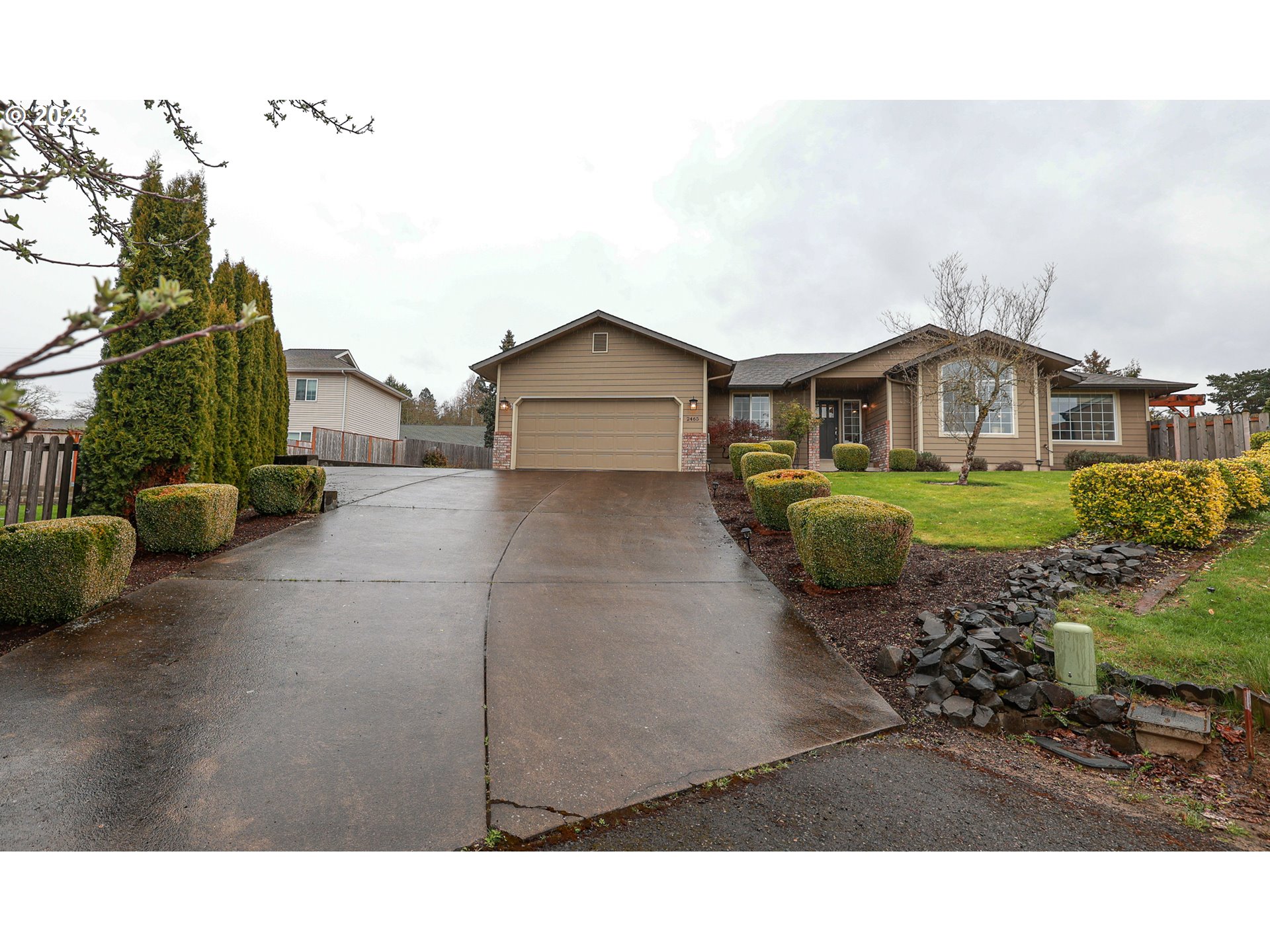 2465 South Bertelsen Road Eugene, OR 97405 - Photo 1 of 26 a black and white photo of a house