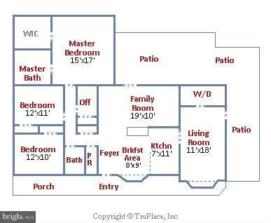 5305 Landgrave Lane Springfield, VA 22151 - Photo 24 of 24 Floor Plan