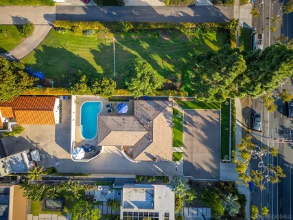 a view of building and sign board