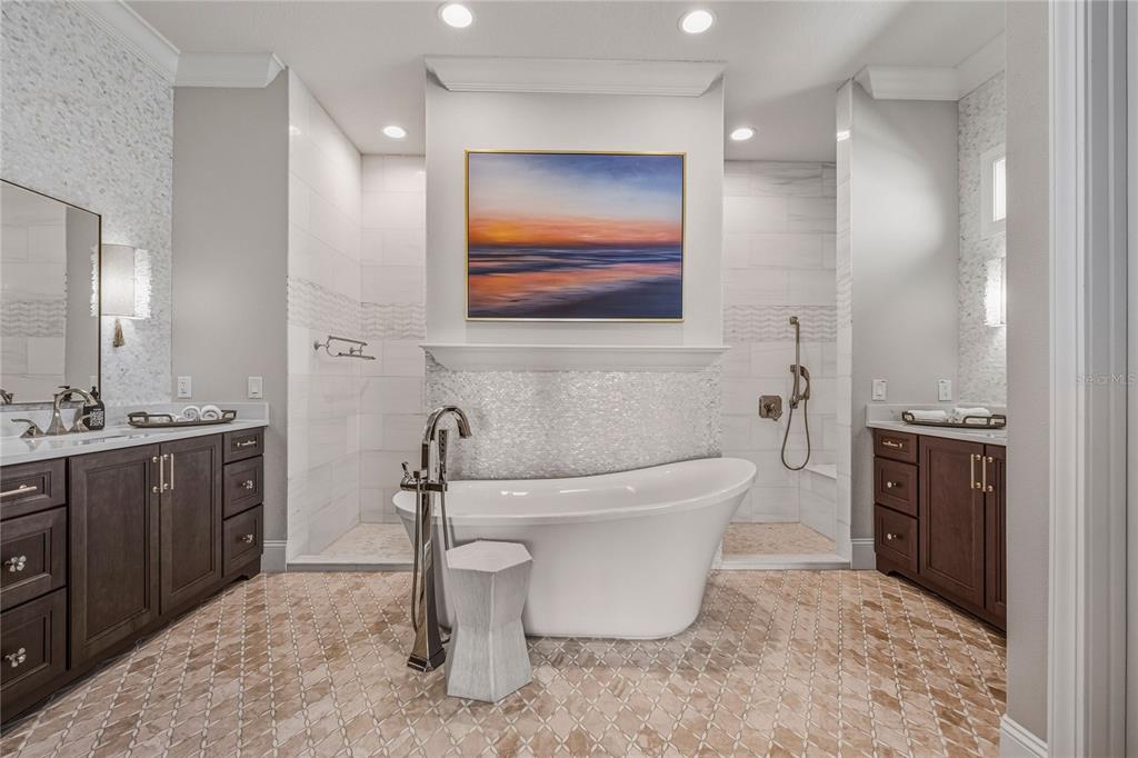 459 20th Avenue Indian Rocks Beach, FL 33785 - Photo 59 of 70 a bathroom with a bathtub and a sink